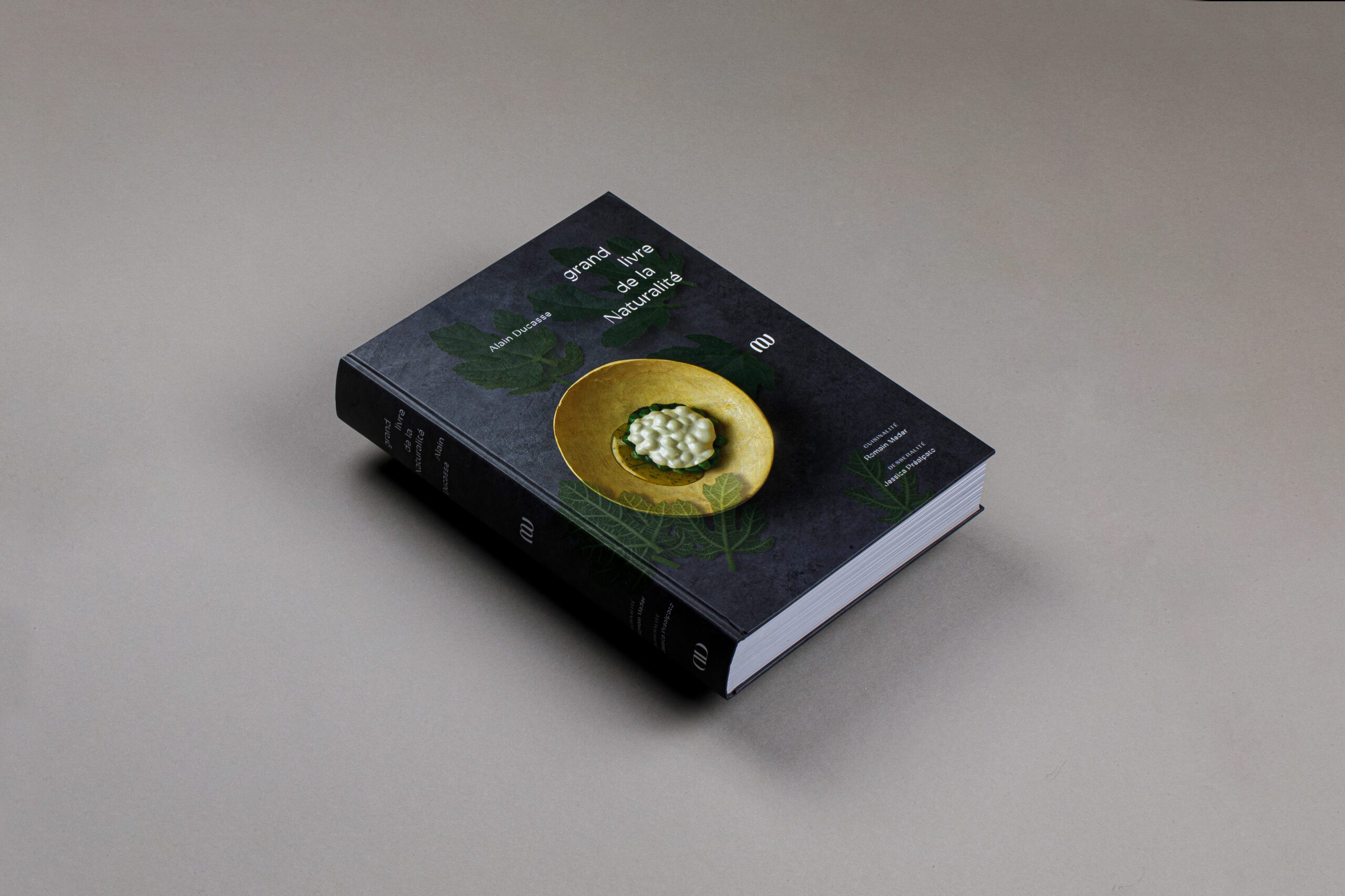 Maquette du livre Naturalité chez Ducasse Editions