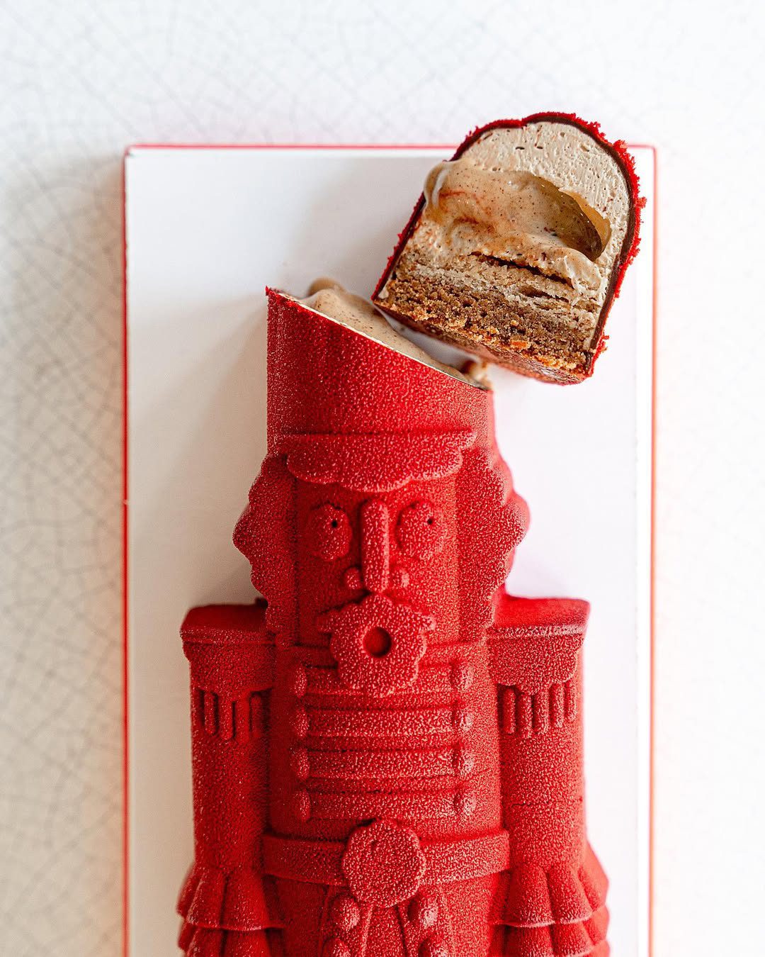 Réalisation du moule de la buche de Noël pour Cedric Grolet