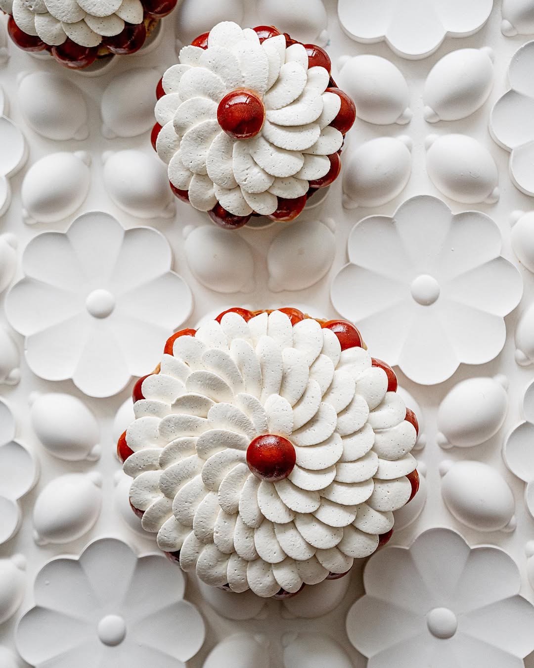 Décoration intérieure, création des moulages pour les boutiques Cedric Grolet