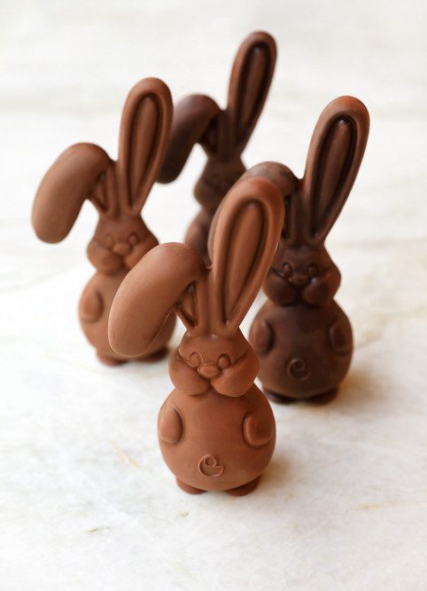 Dessins des chocolats de Pâques pour Cedric Grolet