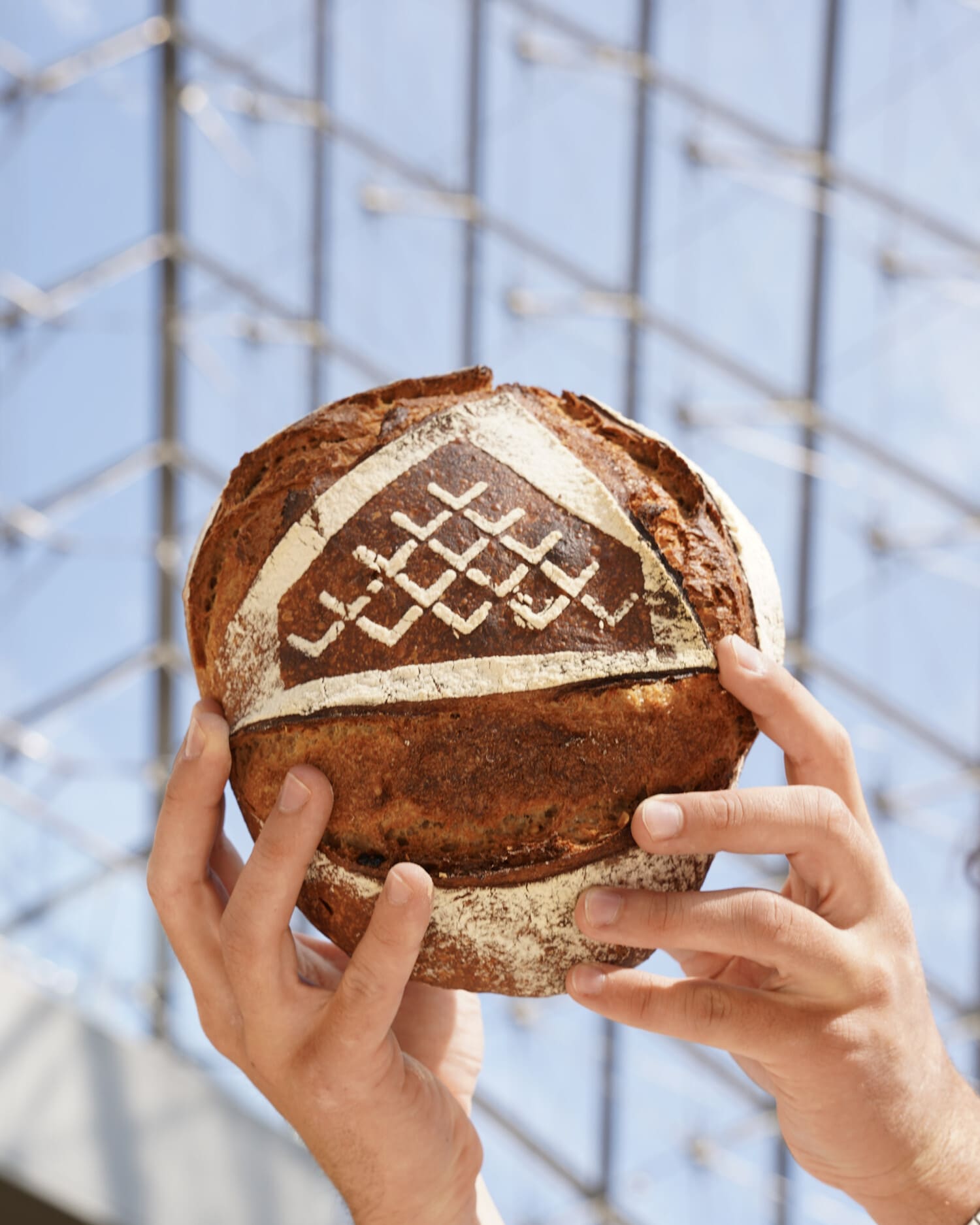 Logo Boulangerie du Louvre par Soins Graphiques