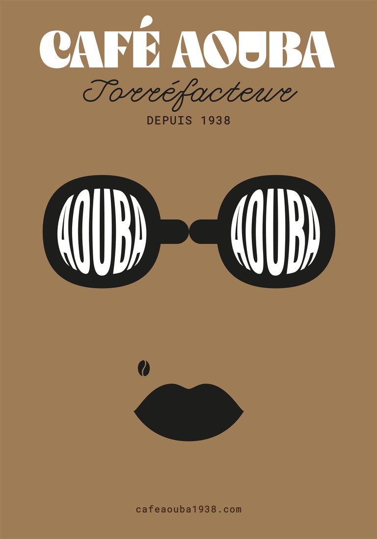 Affiche Café Aouba